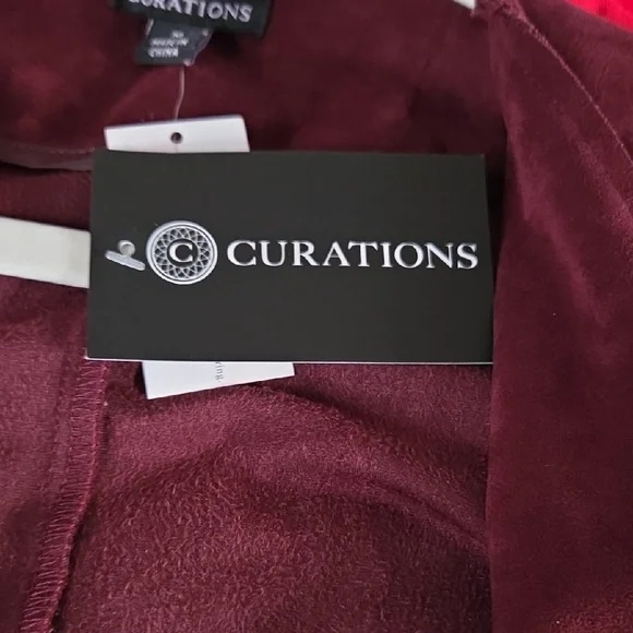 Faux Embroidered Suede Duster - Picture 5 of 7